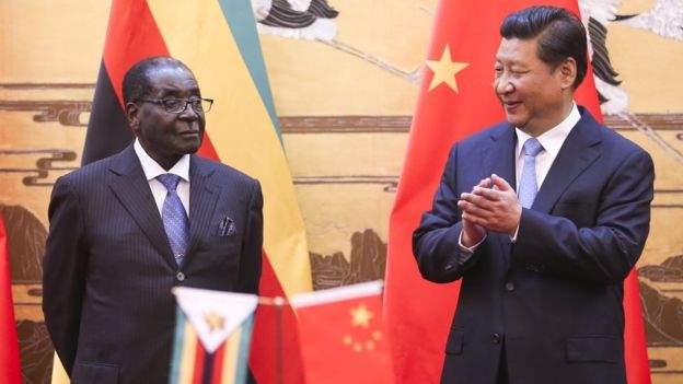 Ex-President Robert Mugabe has met Chinese leaders a number of times
